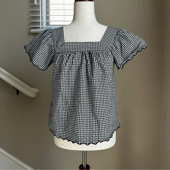 Rails Gingham Blouse - Picture 2 of 5